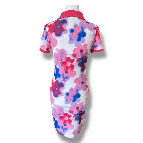 Juicy Couture Polo Mini Dress Floral - Picture 2 of 15